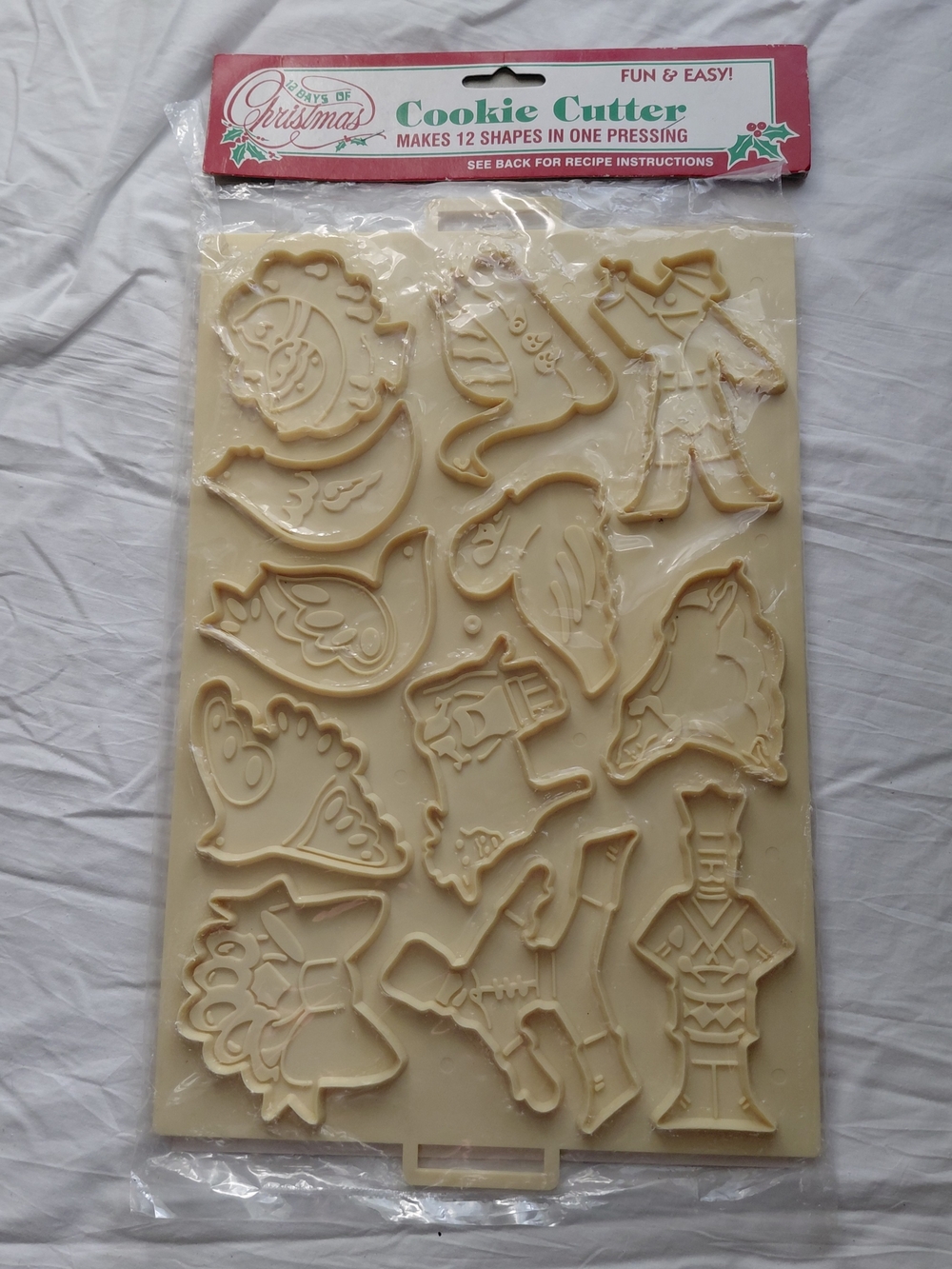 Vintage 90s 12 Days Of Christmas Cookie Cutter